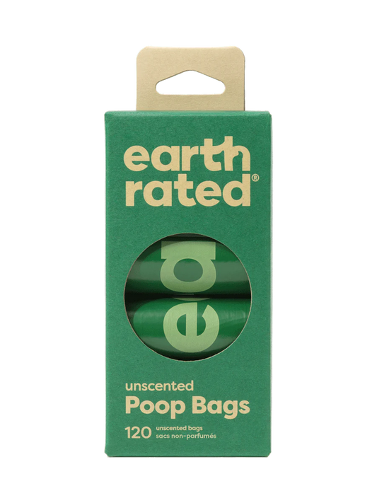 Earth Rated Poop Bags on Refill Rolls 120 Count
