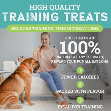Etta Says! Sit! Dog Training Treats Cheese Recipe Value Bag 16oz