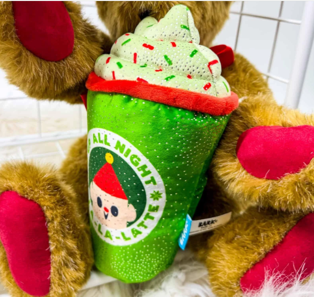 BARK Up All Night Latte Dog Toy