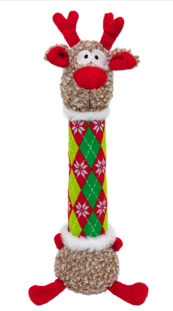 Holiday KONG Argyle Reindeer Md