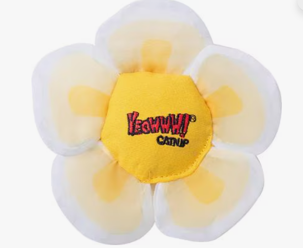 Yeowww! Catnip Daisy's Flower Tops Cat Toy