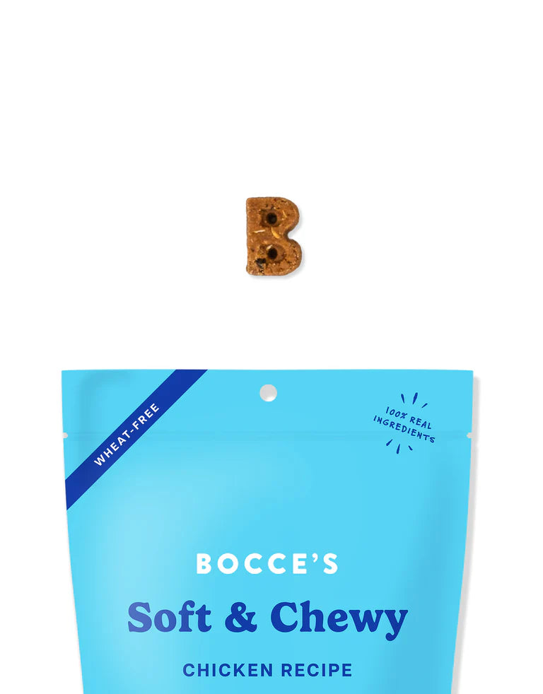 Bocce's Soft & Chewy Chicken Recipe Dog Treats 6 oz