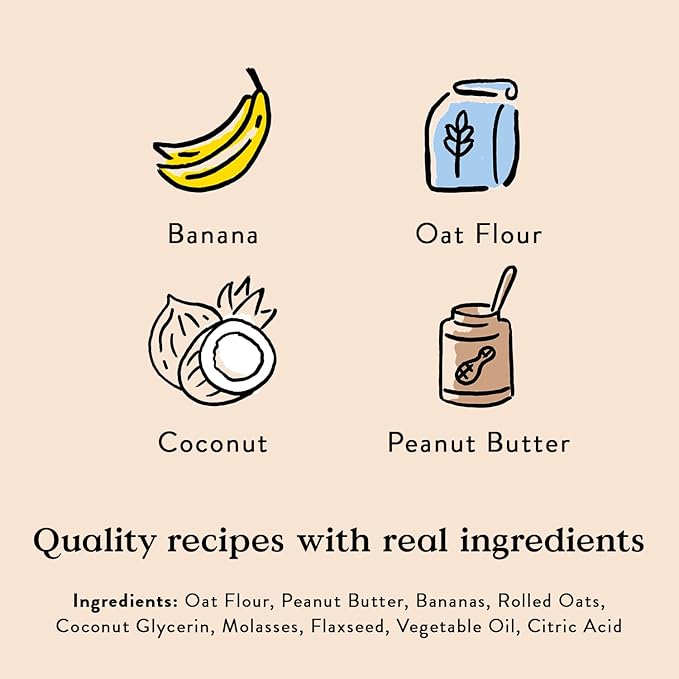 Bocce's PB & Banana Soft & Chewy Treats