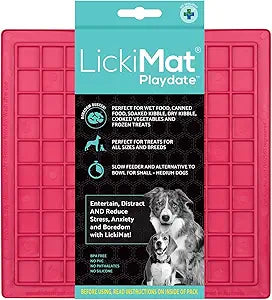 LickiMat Playdate Slow Feeder for Dogs