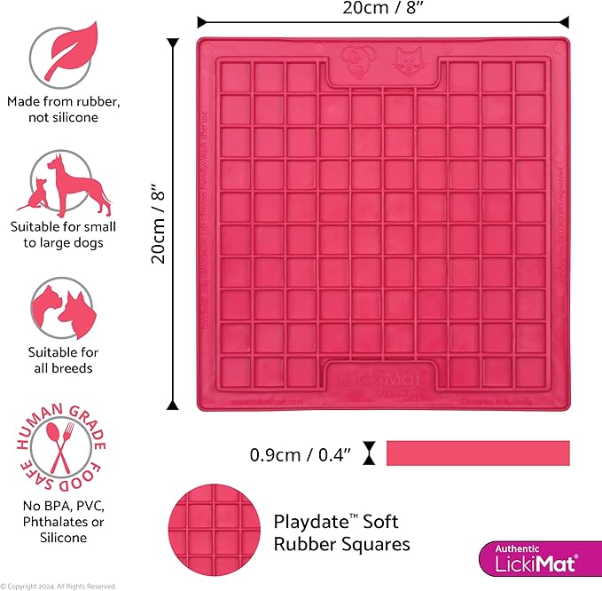 LickiMat Playdate Slow Feeder for Dogs