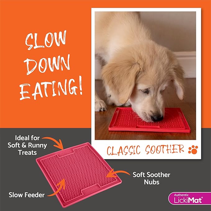 LickiMat Soother Slow Feeder for Dogs