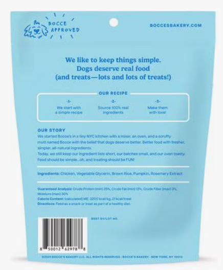 Bocce's Bakery Chicken Grazers Jerky Sticks Dog Treats 4oz