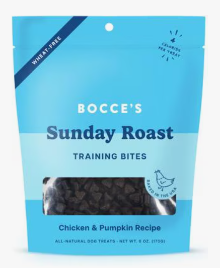 Bocce's Bakery Sunday Roast Training Bites Dog Treats 6oz