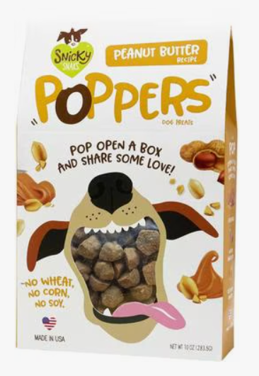 Poppers Adult Crunchy Dog Treats, 10 oz