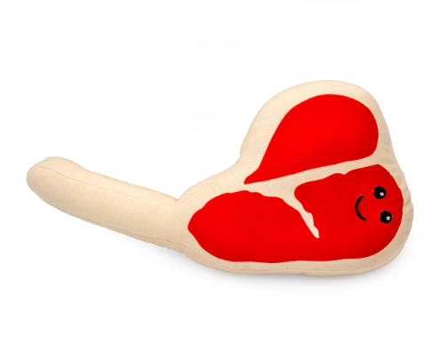 ThoozyPet TBone Steak Dog Toy 10”