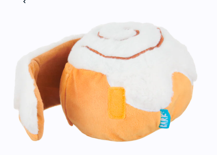 BARK Cinnamon Growl Plush Dog Toy