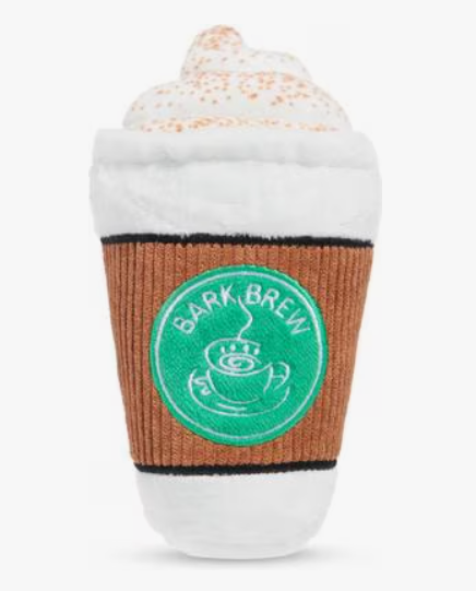 BARK Cup Of Bark Roast Plush Dog Toy