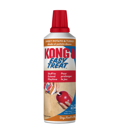 KONG Easy Treat Turkey & Sweet Potato Lickable Dog Treat, 8-oz bottle