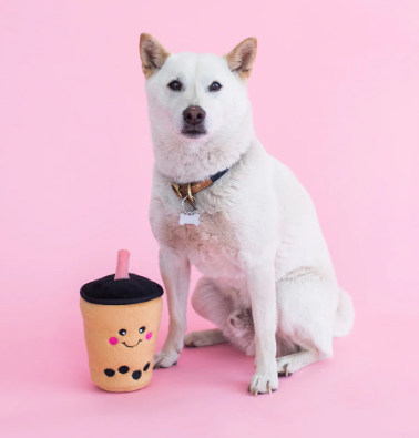 Boba Milk Tea Dog Toy