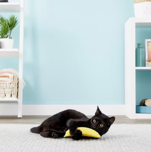 Yeowww! Catnip Yellow Banana Cat Toy