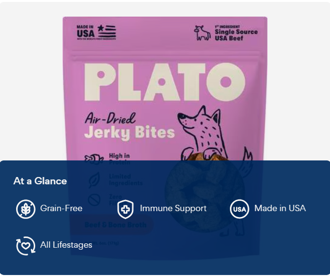 Plato Jerky Bites 6oz