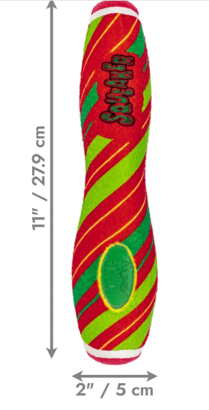Holiday KONG Squeaker Stick Stripe Lg