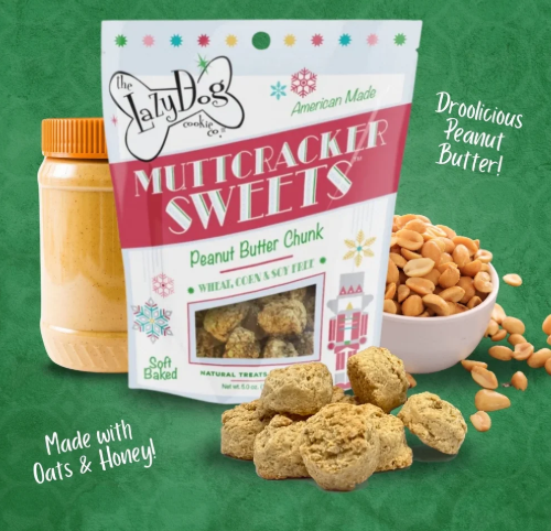 Holiday Peanut Butter Dog Treats
