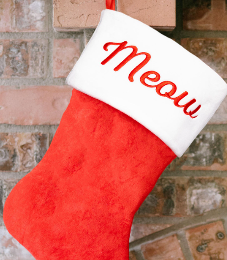 Meow Christmas Stocking
