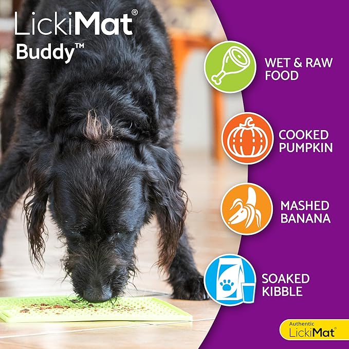 LickiMat Classic Buddy Slow Feeder Dog