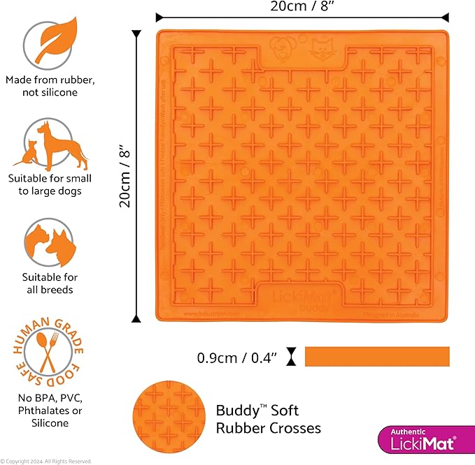 LickiMat Classic Buddy Slow Feeder Dog