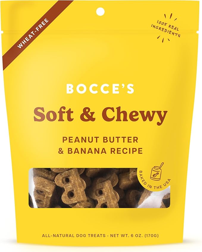 Bocce's PB & Banana Soft & Chewy Treats
