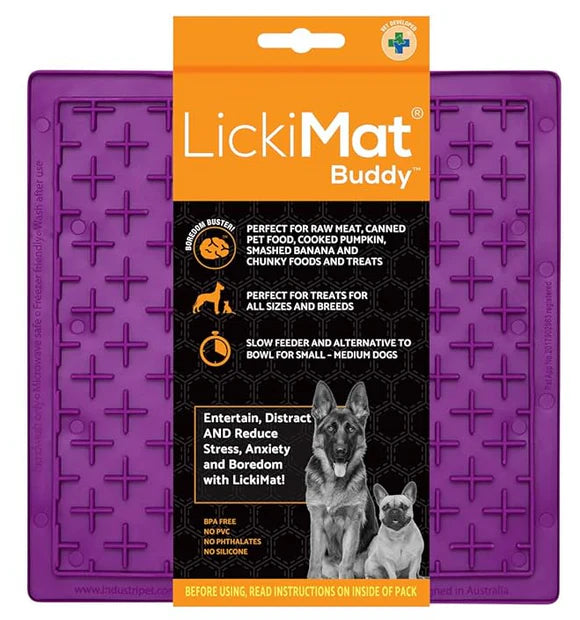 LickiMat Classic Buddy Slow Feeder Dog