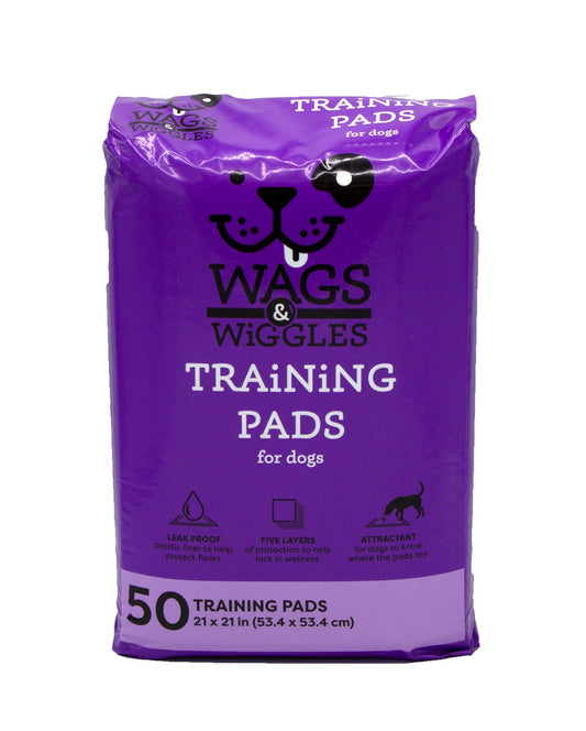 50 Count Wags & Wiggles Training Pads